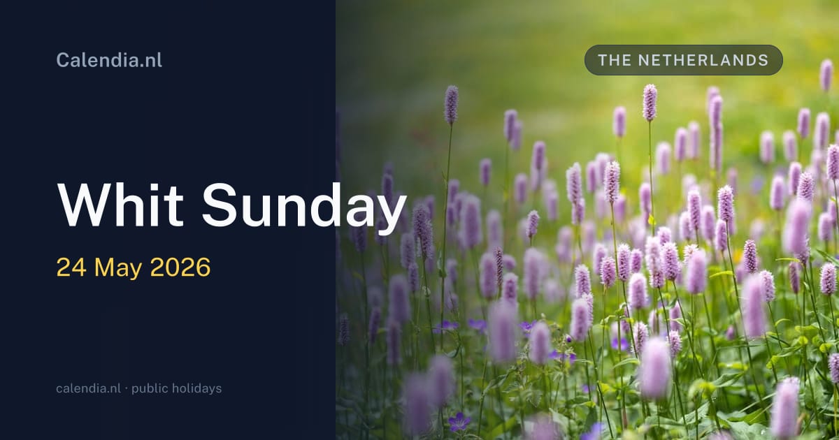 Whitw Sunday Whit Sunday 2026 - date and information